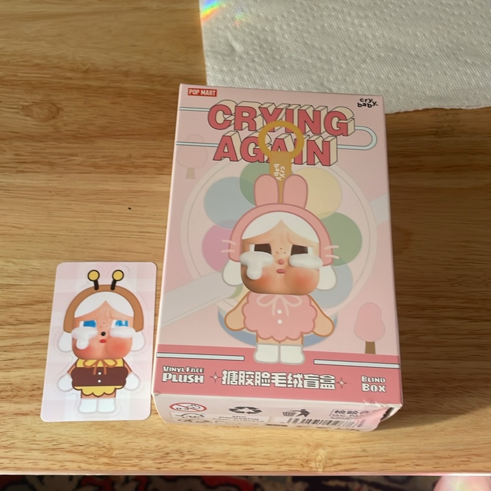 Pop Mart Crying Again Cry Baby - I’ll Bring You A Flower